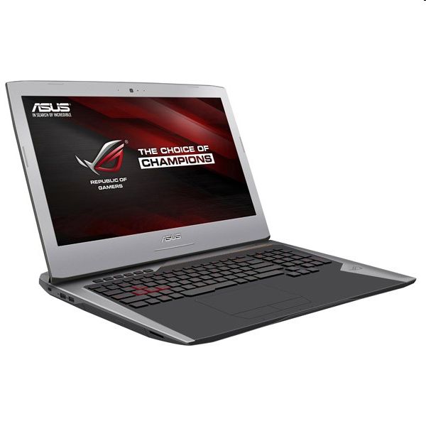 ASUS laptop 17,3  FHD i7-6700HQ 8GB 1TB GTX-970M-3GB Szürke Win10Home fotó, illusztráció : G752VT-GC046T