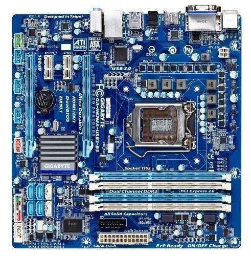 H67MA-USB3-B3 mATX skt1155 H67, 4xDDR3 1333MHz, 2xPCI-E, 1xGBE LAN, RAID, 2XSAT fotó, illusztráció : GAH67MAUSB3B3