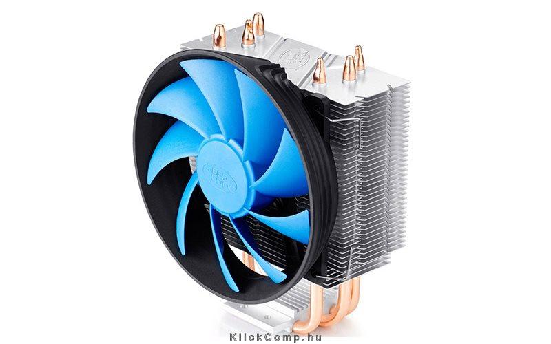 CPU Cooler GAMMAXX 300 17,8-21dB; max. 94,29 m3/h; 4pin csatlakozó; 3 db heatpi fotó, illusztráció : GAMMAXX-300