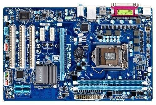 P61-USB3-B3 skt1155 H61, 2xDDR3 1333MHz, 1xGBE LAN, 8xUSB2.0, 2xUSB3.0 3 év fotó, illusztráció : GAP61USB3B3