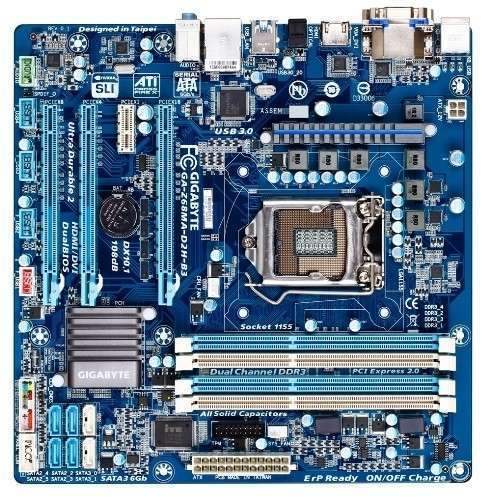 Z68MA-D2H-B3 mATX skt1155 Z68, 4xDDR3 1333MHz, 1xGBE LAN, RAID, 2xSATA3, 12xUSB fotó, illusztráció : GAZ68MAD2HB3