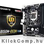 Alaplap B150 LGA1151 mATX Gigabyte B150M-DS3H Intel fotó, illusztráció : GA-B150M-DS3H