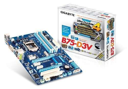 Alaplap B75-D3V LGA1155 Gigabyte fotó, illusztráció : GA-B75-D3V