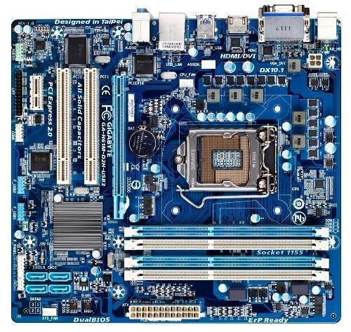H61M-D2H-B3 Intel H61 LGA1155 mATX alaplap 36 hónap fotó, illusztráció : GA-H61M-D2H