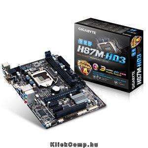 Gigabyte GA-H87M-HD3 LGA1150 fotó, illusztráció : GA-H87M-HD3