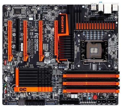 X58A-OC Intel X58 LGA1366 ATX alaplap 3 év fotó, illusztráció : GA-X58A-OC