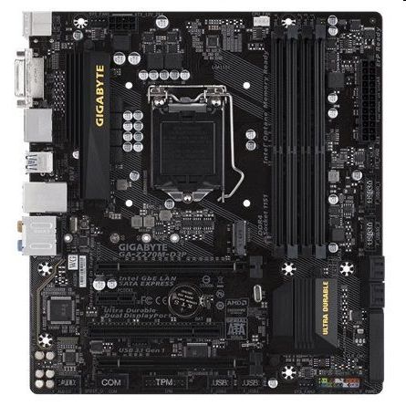 Alaplap Z270 LGA1151 mATX Gigabyte Z270M-D3P Intel fotó, illusztráció : GA-Z270M-D3P
