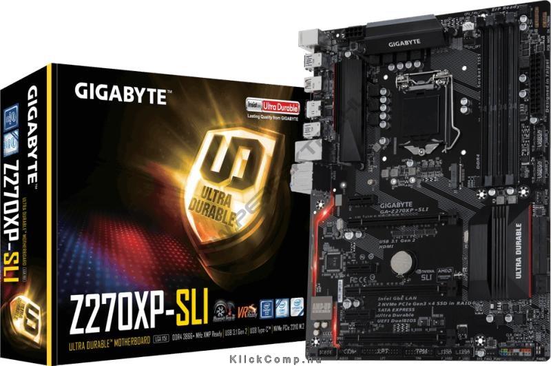 Alaplap Z270 s1151 Gigabyte GA-Z270X-PSLI fotó, illusztráció : GA-Z270X-PSLI