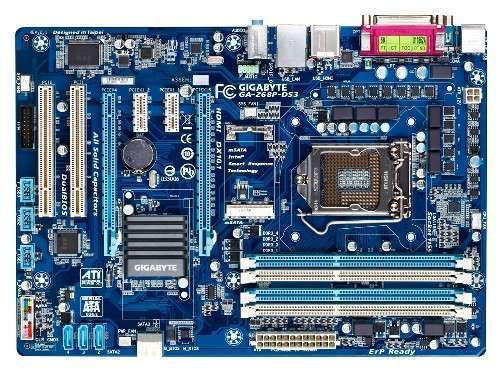 Z68P-DS3-B3 skt1155 Z68, 4xDDR3 2133MHz, 2xPCI-E, 1xGBE LAN, RAID, 2xSATA3, 12x fotó, illusztráció : GA-Z68P-DS3-B3