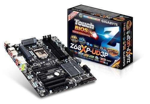 Z68XP-UD3P Intel Z68 LGA1155 ATX alaplap 3 év fotó, illusztráció : GA-Z68XP-UD3P