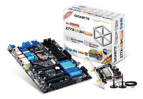 Z77X-UD5H-WB Intel Z77 LGA1155 ATX alaplap 3 év fotó, illusztráció : GA-Z77X-UD5H-WB