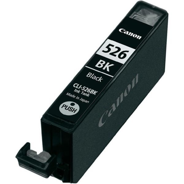 Canon CLI-526BK Fekete utángyártott tintapatron Chipes 10ml fotó, illusztráció : GC-00526BK