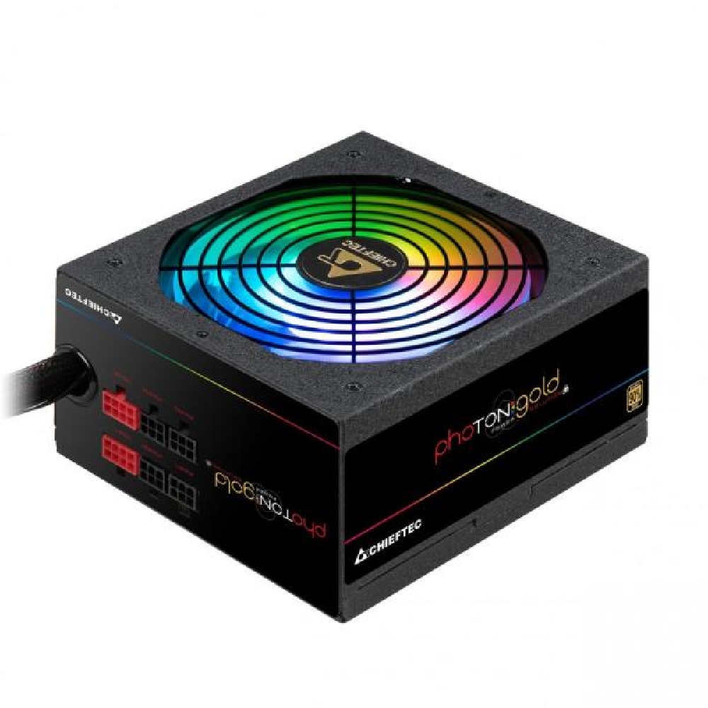 Tápegység 650W 14cm PFC 90+ Chieftec Photon Gold fotó, illusztráció : GDP-650C-RGB