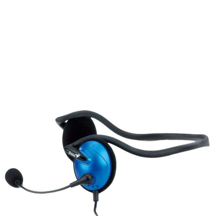 headset HS-300A, rear band, kék fotó, illusztráció : GENHHS300AB