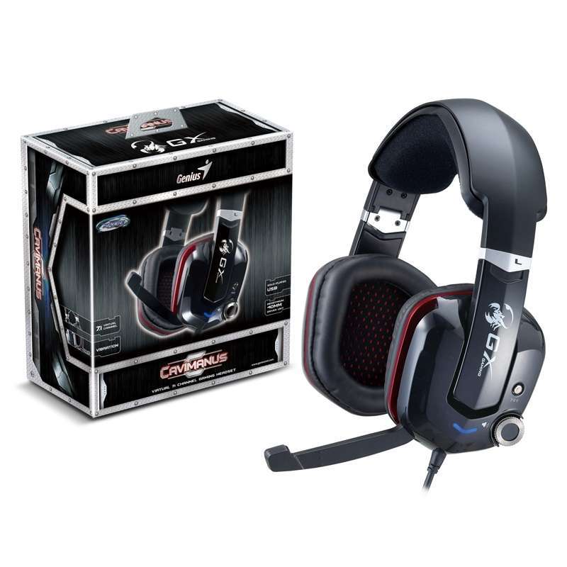 headset HS-G700V, 7.1 Virtual gaming USB headset, vibration, mic., space fotó, illusztráció : GENHHSG700V