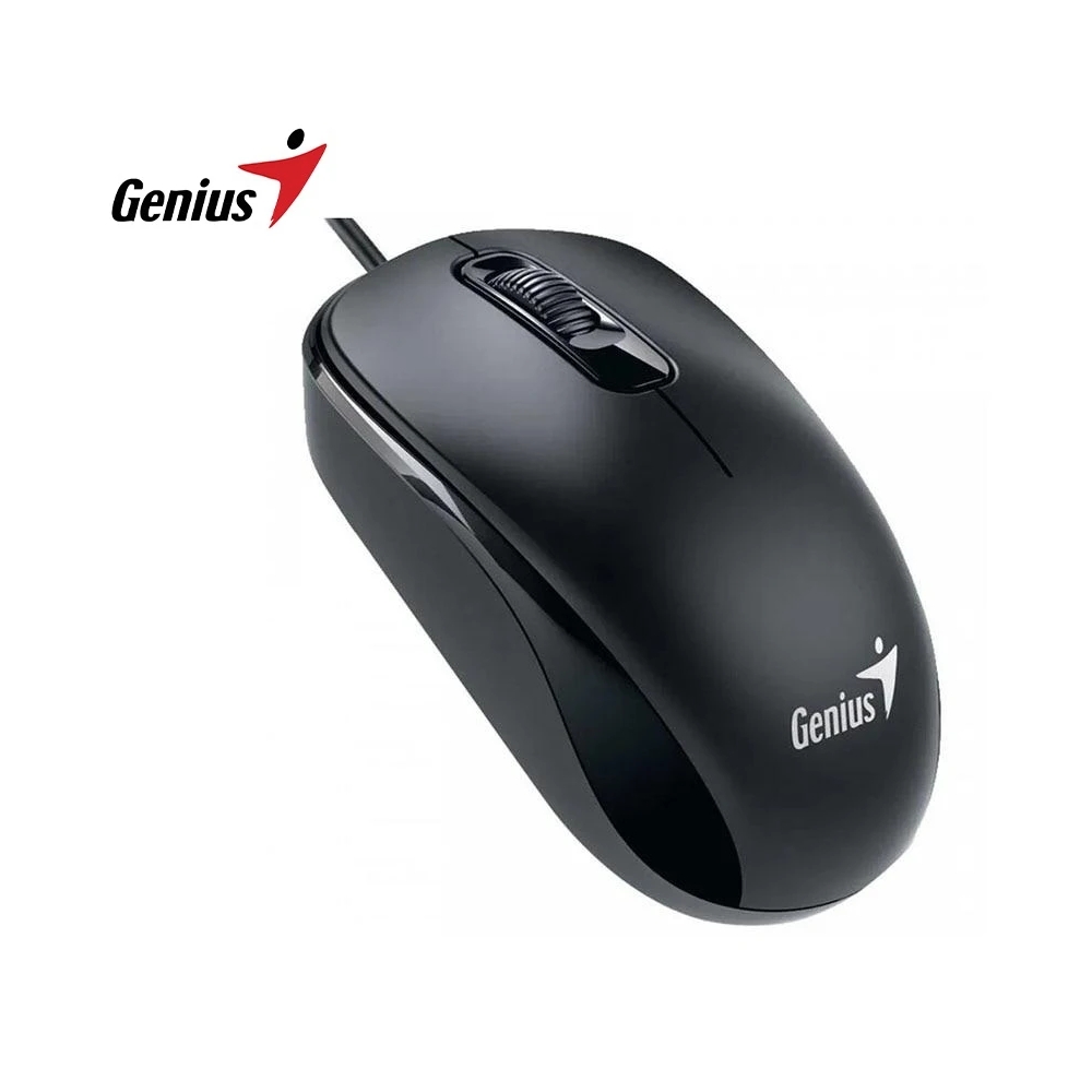 Genius DX110 fekete egér fotó, illusztráció : GENIUS-31010116100