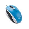 Egér USB Genius DX-110 kék-fekete GENIUS-31010116110 Technikai adatok