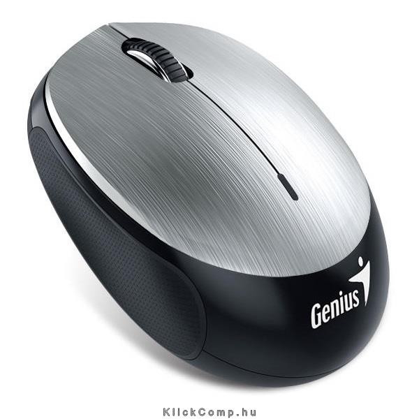 Vezeték nélküli Egér Genius NX-9000BT USB BlueEye ezüst fotó, illusztráció : GENIUS-31030120102