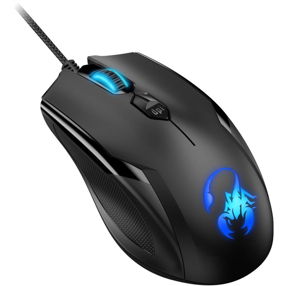 Egér Gamer USB Genius Ammox X1-600 fekete fotó, illusztráció : GENIUS-31040006400