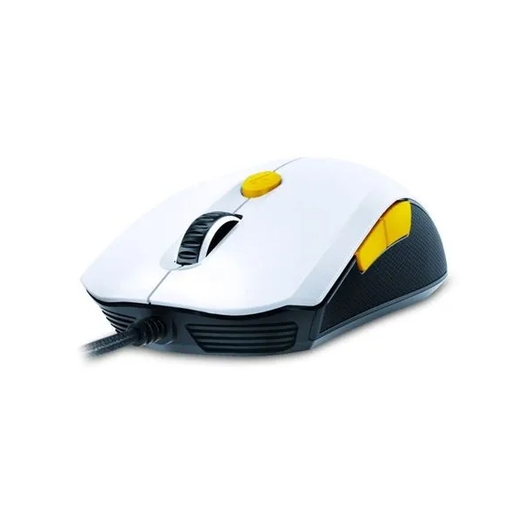 Egér Gamer USB Genius Scorpion M6-600 fehér-narancs fotó, illusztráció : GENIUS-31040063103