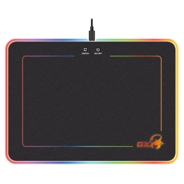 Egérpad Genius GX-Pad 600H RGB fekete fotó, illusztráció : GENIUS-31250006400