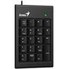 Numerikus billentyűzet USB Genius Numpad i100 fekete GENIUS-31300015400 Technikai adatok