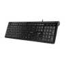 Billentyűzet USB Genius SlimStar 230 fekete HU GENIUS-31310010408 Technikai adatok