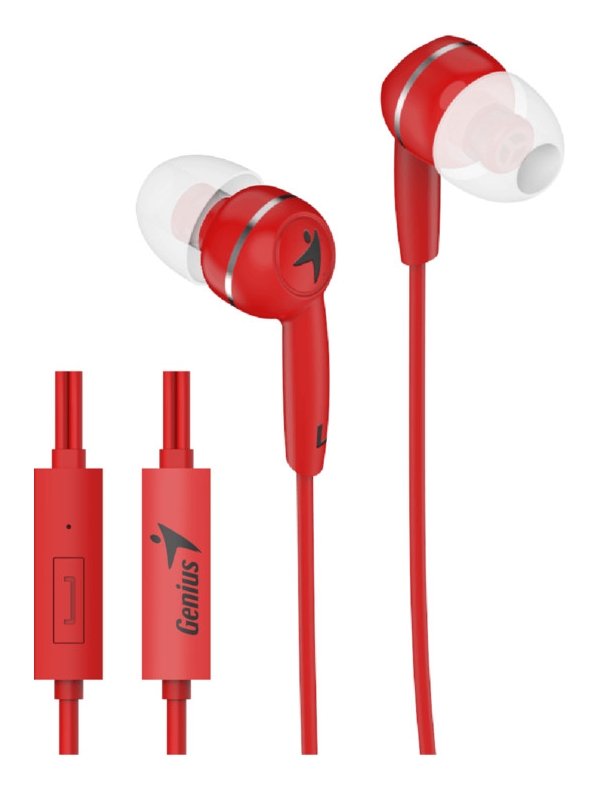Headset Genius HS-M320 piros fotó, illusztráció : GENIUS-31710005415