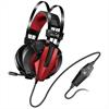 Fejhallgató USB Genius HS-G710V fekete-piros gamer mikrofonos headset