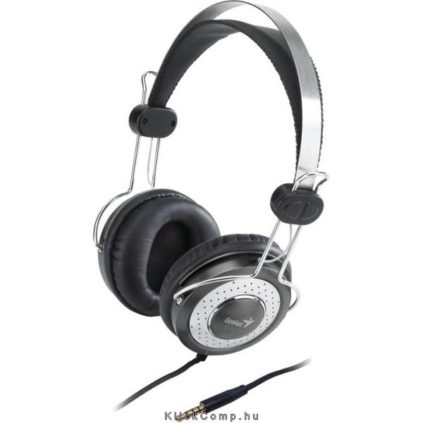 Fejhallgató Jack dugós Genius HS-M04SU fotó, illusztráció : GENIUS-31710187100