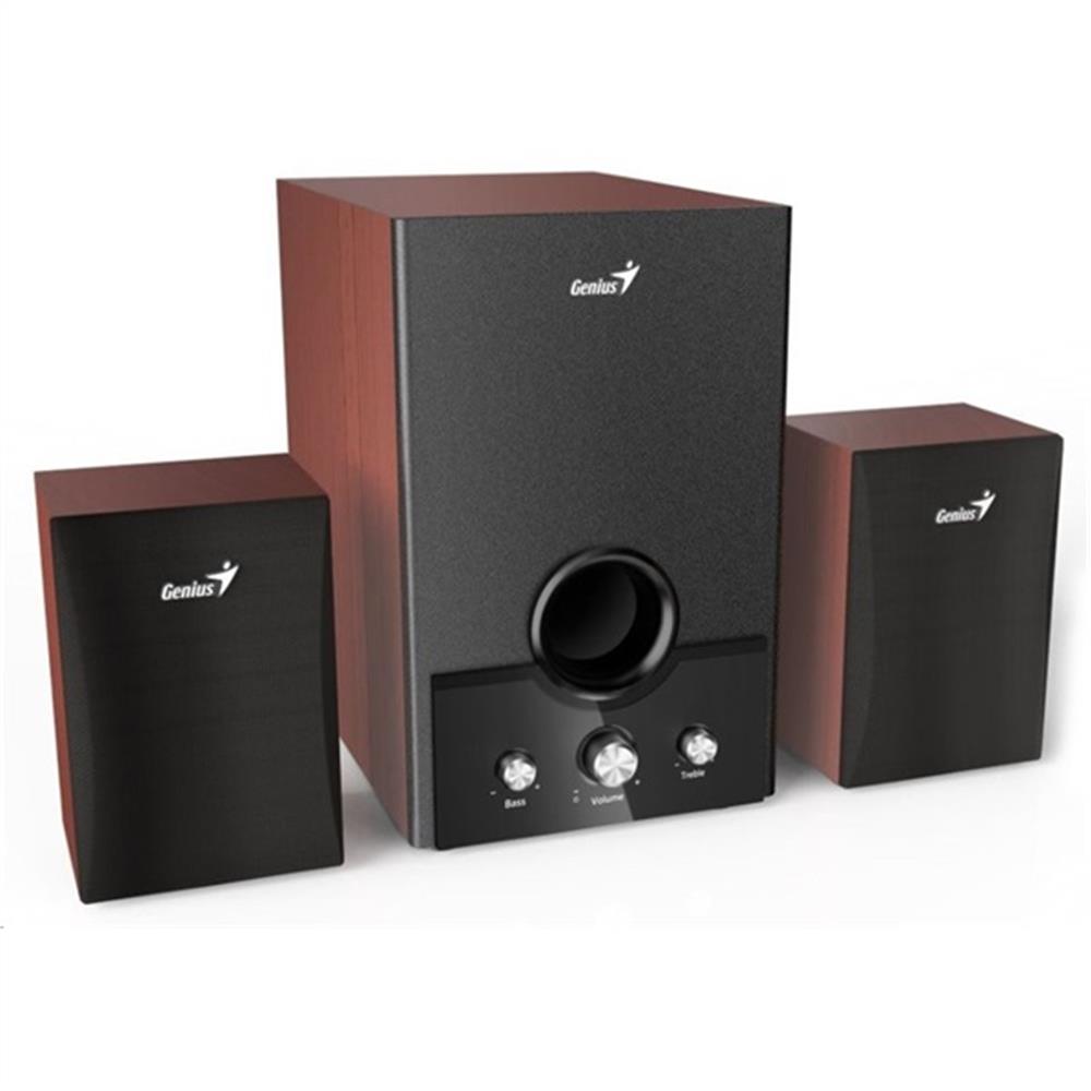 Hangfal 2.1 Genius SW-HF 2.1 1700 II. 45W Hangszóró 3.5mm Jack fadoboz fotó, illusztráció : GENIUS-31730013400