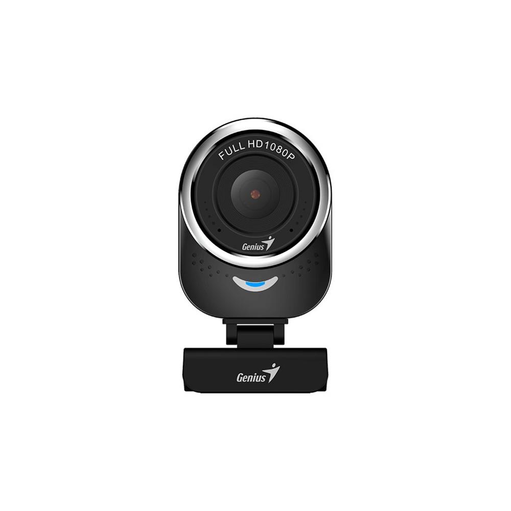 Genius Qcam 6000 fekete webkamera fotó, illusztráció : GENIUS-32200002407
