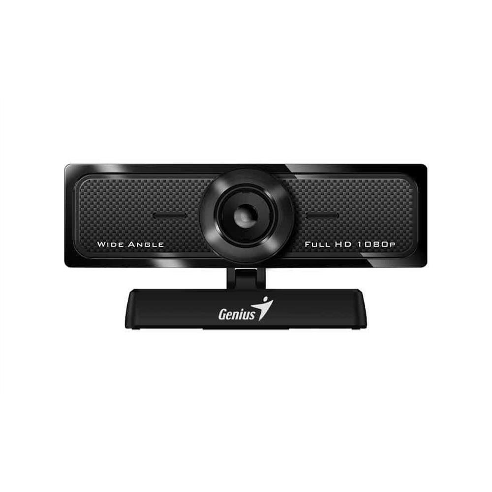 Genius Widecam F100 V2 1080p fekete webkamera fotó, illusztráció : GENIUS-32200004400