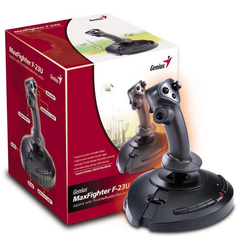 Joystick F23 USB fotó, illusztráció : GENJF23