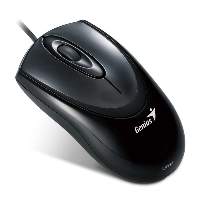 egér Laser NS220, fekete, USB fotó, illusztráció : GENMN220BU