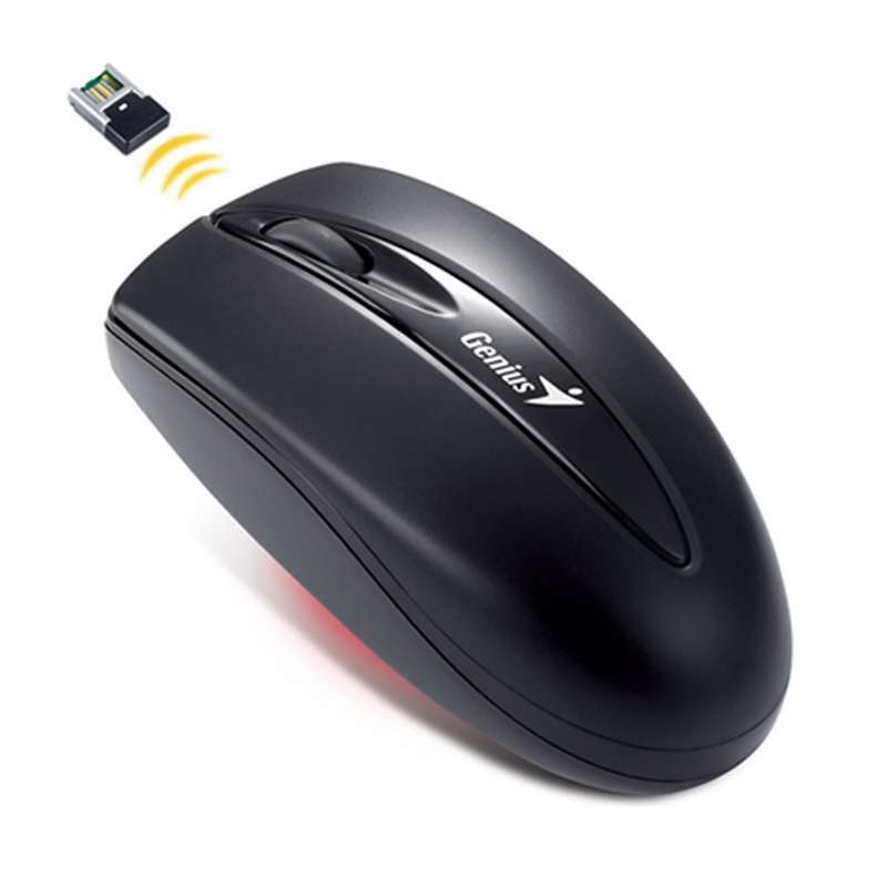 egér Traveler 7000, wireless, fekete USB fotó, illusztráció : GENMT7000B