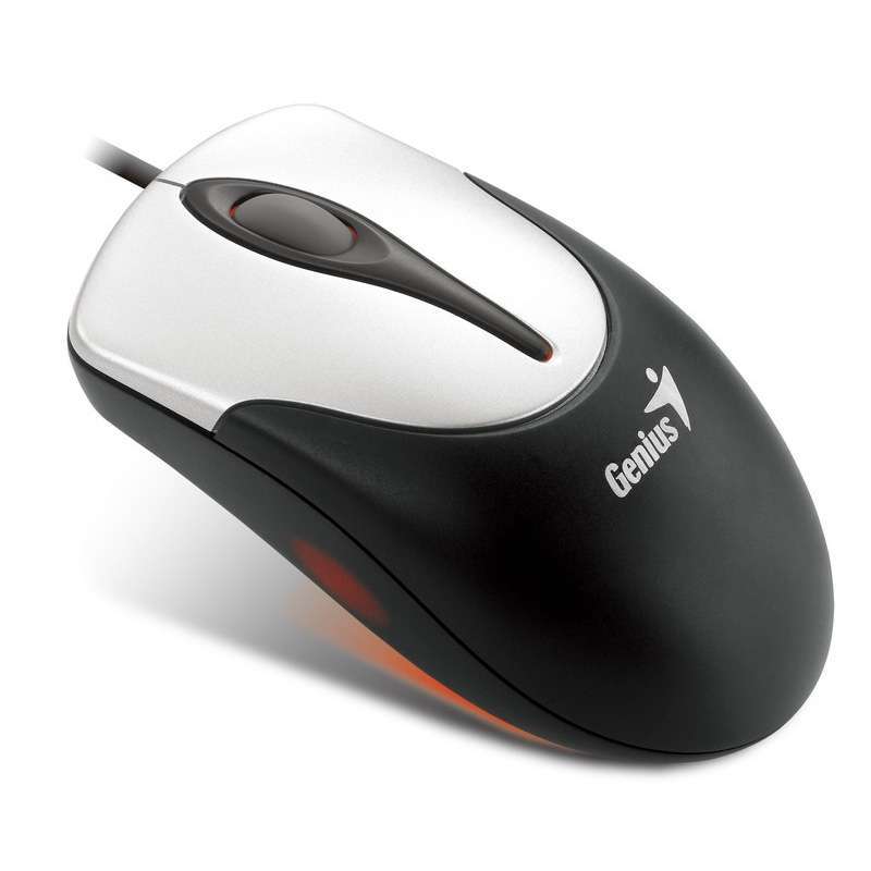 Genius NetScroll 310 USB fekete vezetékes optikai egér - Már nem forgalmazott t fotó, illusztráció : GENNS310SB