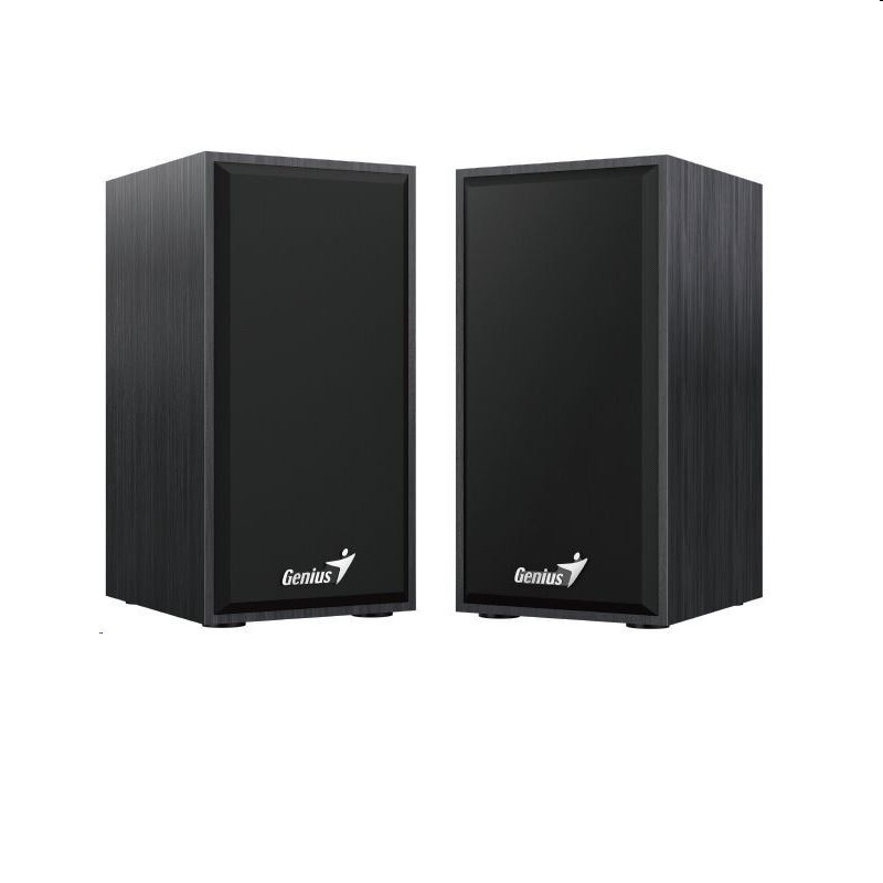 Hangfal Genius SP-HF180 2.0, 3W, Fa, fekete fotó, illusztráció : GENSP-HF180