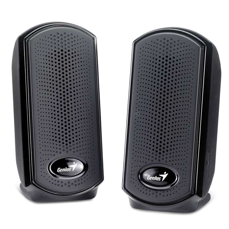 hangfal SP-U110, 2.0, fekete, USB-tápellátás fotó, illusztráció : GENSSPU110