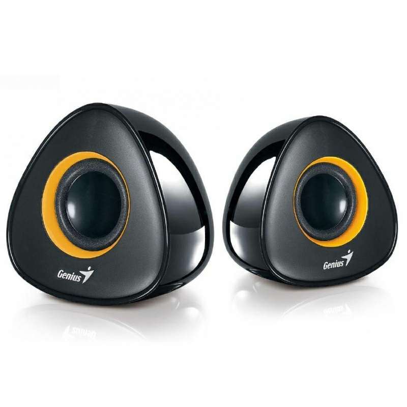 hangfal SP-U150X, 2.0, 4W, sárga, USB-tápellátás fotó, illusztráció : GENSSPU150XY