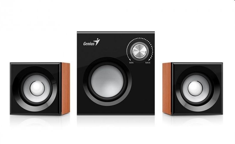 Hangfal 2.1 Genius SW-2.1 370 2.1 Wood fotó, illusztráció : GENSSW21370W