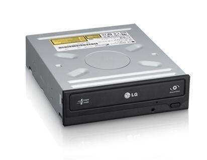 DVD-WRITER LG IDE 22x DVD-író LightScribe OEM fekete (2 év) - Már nem forgalmaz fotó, illusztráció : GH22LP20RB