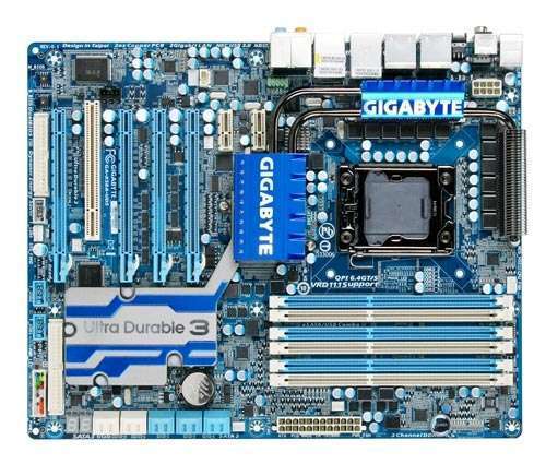 X58A-UD5 Intel X58 LGA1366 ATX alaplap 3 év fotó, illusztráció : GIGABYTE34296