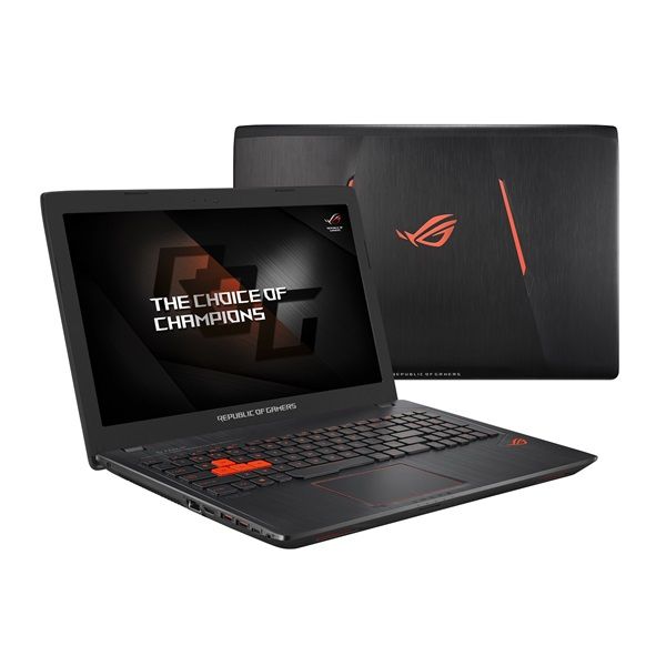 ASUS laptop 15,6  FHD i7-7700HQ 8GB 128GB+1TB GTX-1050-Ti-4GB ROG STRIX GL553VE fotó, illusztráció : GL553VE-FY161