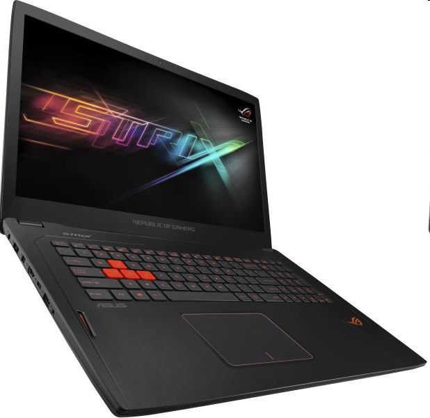 ASUS laptop 17,3  FHD i7-7700HQ 16GB 1TB + 256GB SSD GTX-1070-8GB Win10 fotó, illusztráció : GL702VS-BA002T