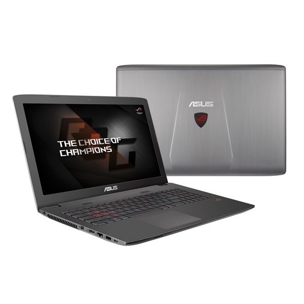 ASUS laptop 17,3  FHD IPS i5-6300HQ 8GB 1TB GTX-960M-2GB ezüst Gamer notebook fotó, illusztráció : GL752VW-T4021D