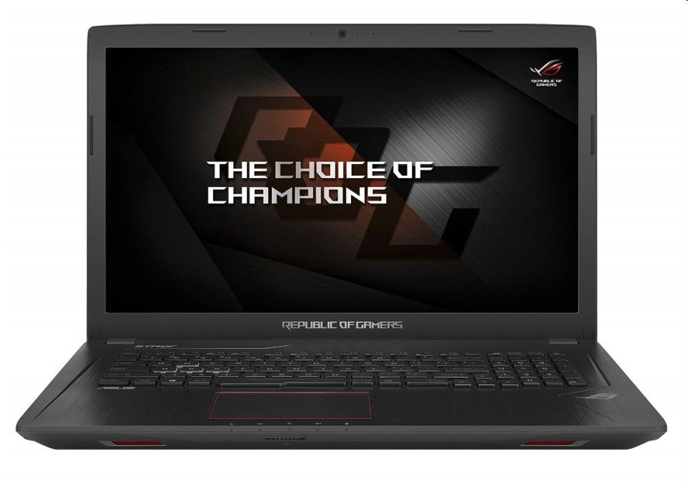 ASUS laptop 17,3  FHD i7-7700HQ 8GB 1TB GTX-1050Ti-4GB Endless Fekete fotó, illusztráció : GL753VE-GC016