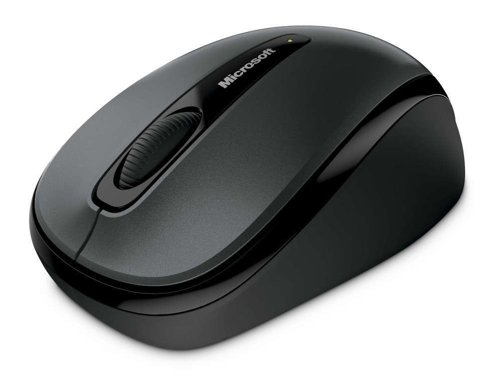 Vezetéknélküli egér Microsoft Wireless Mobile Mouse 3500 szürke fotó, illusztráció : GMF-00007