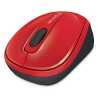 Vezetéknélküli egér Microsoft Wireless Mobile Mouse 3500 piros GMF-00195 Technikai adatok