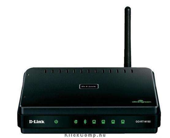 Wireless N 150 Easy Router fotó, illusztráció : GO-RT-N150